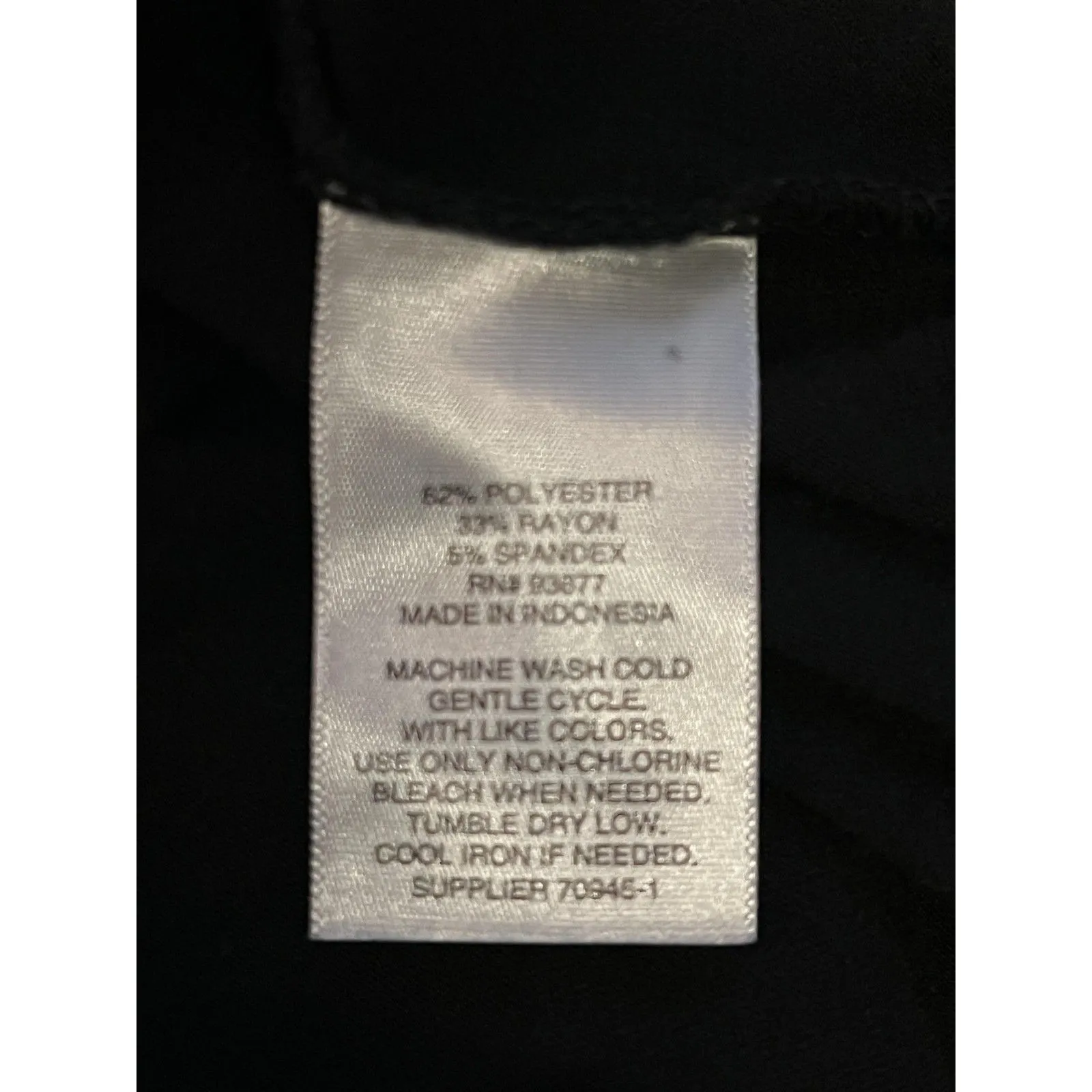 Xersion Dress Womens Medium Tall Black Racerback Tank Drawstring Pockets Active - Image 10