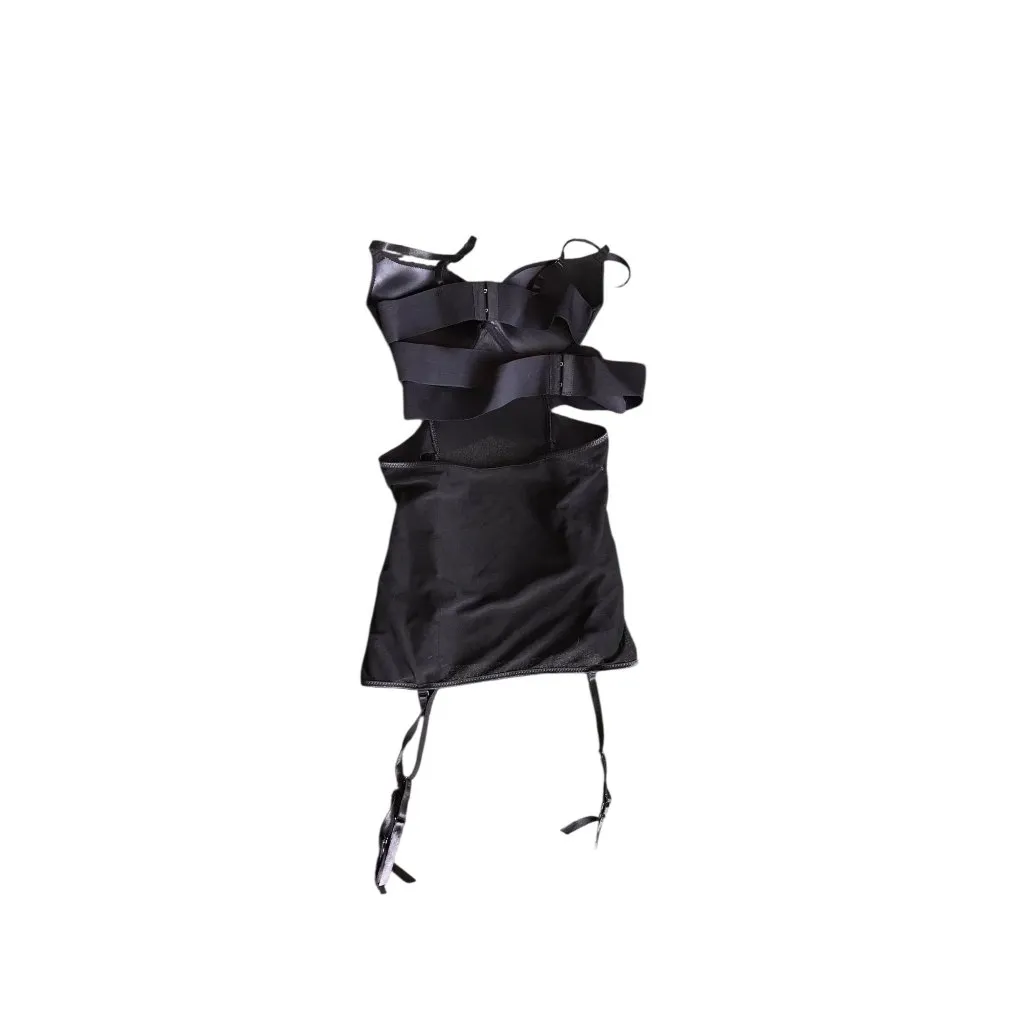 NWT Pleasure Bound Black Bondage Lingerie Size M - Image 4