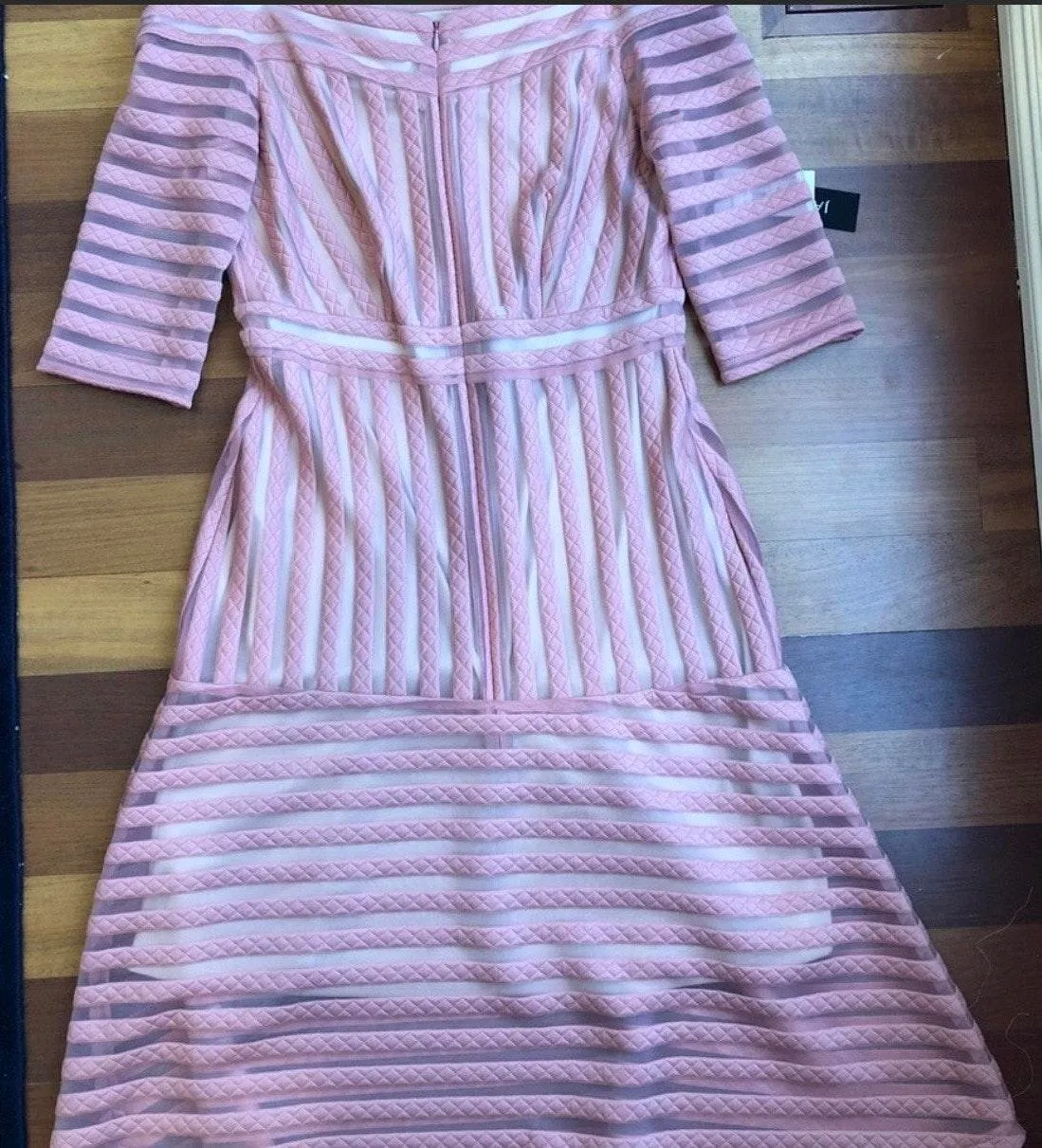 NWT JAX Cocktail Dress Pink Size 8 - Image 3