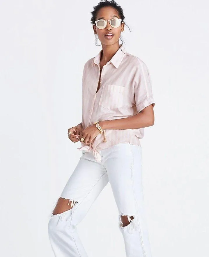 Striped Tie Shirt - Image 2