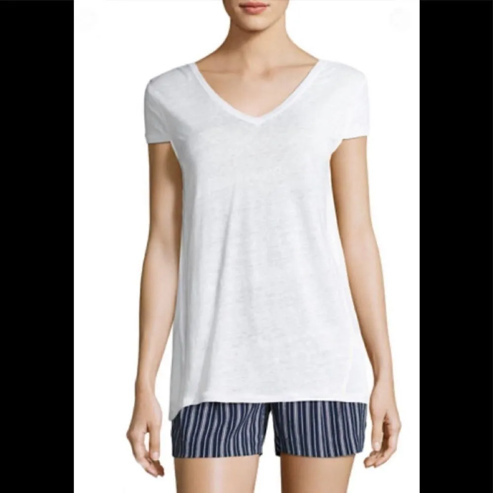 New. Laundry linen cap sleeve top. - Image 3