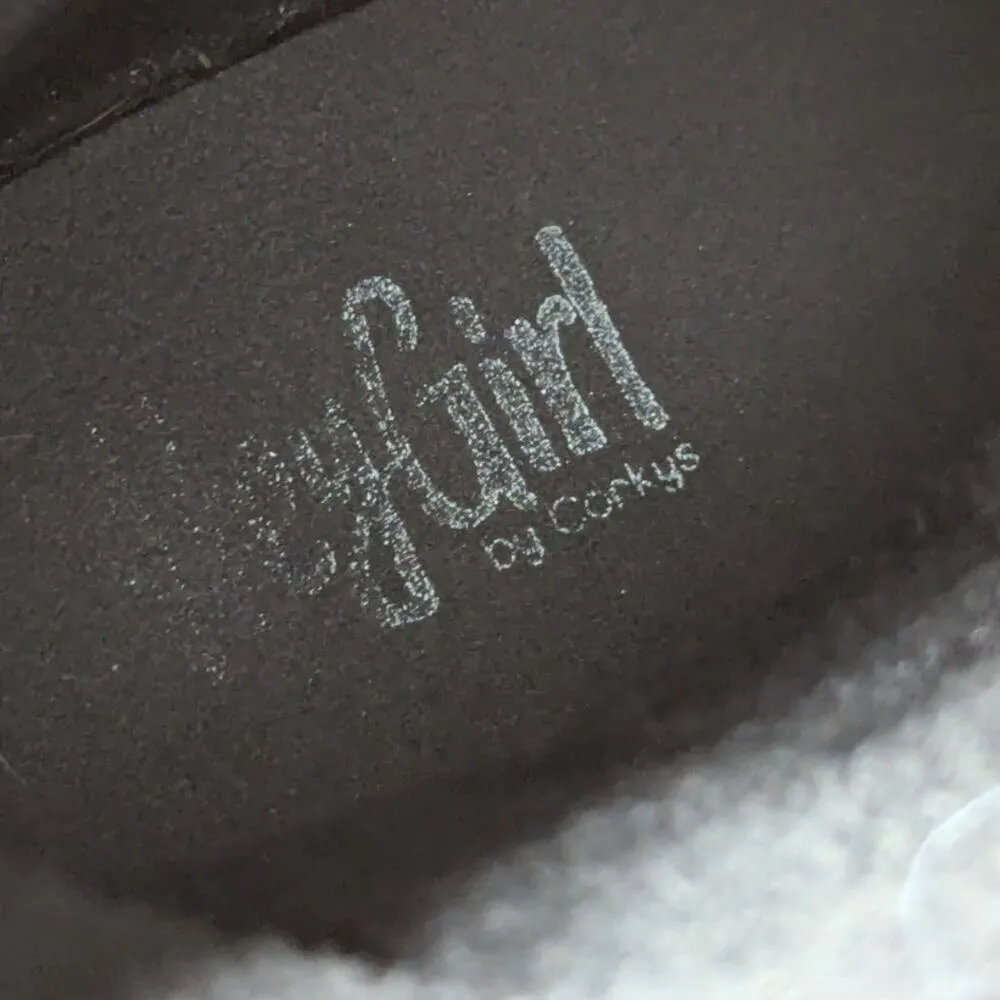 Corkys Razzle Dazzle Black Glitter Ankle Booties Heeled Boots Womens 8 Hey Girl - Image 6