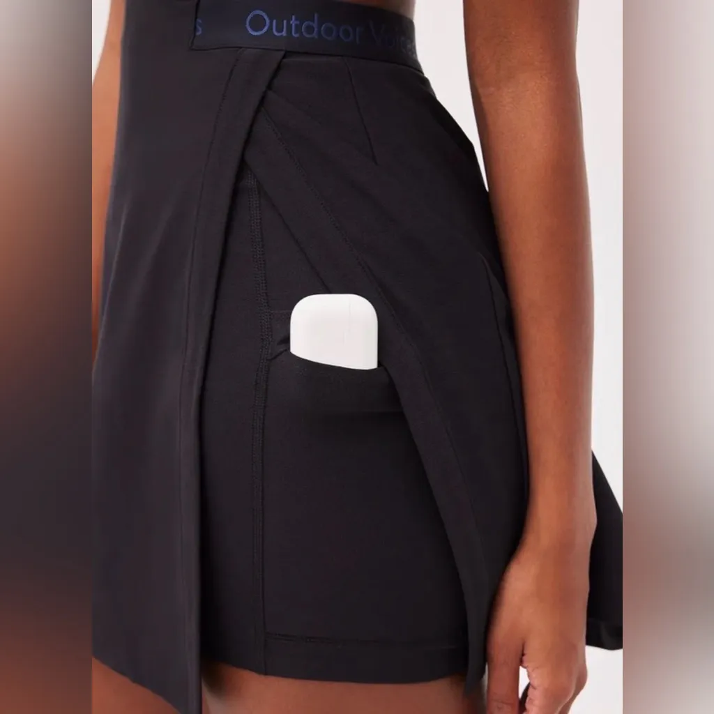 NWT Outdoor Voices Black Court Dress - Image 4