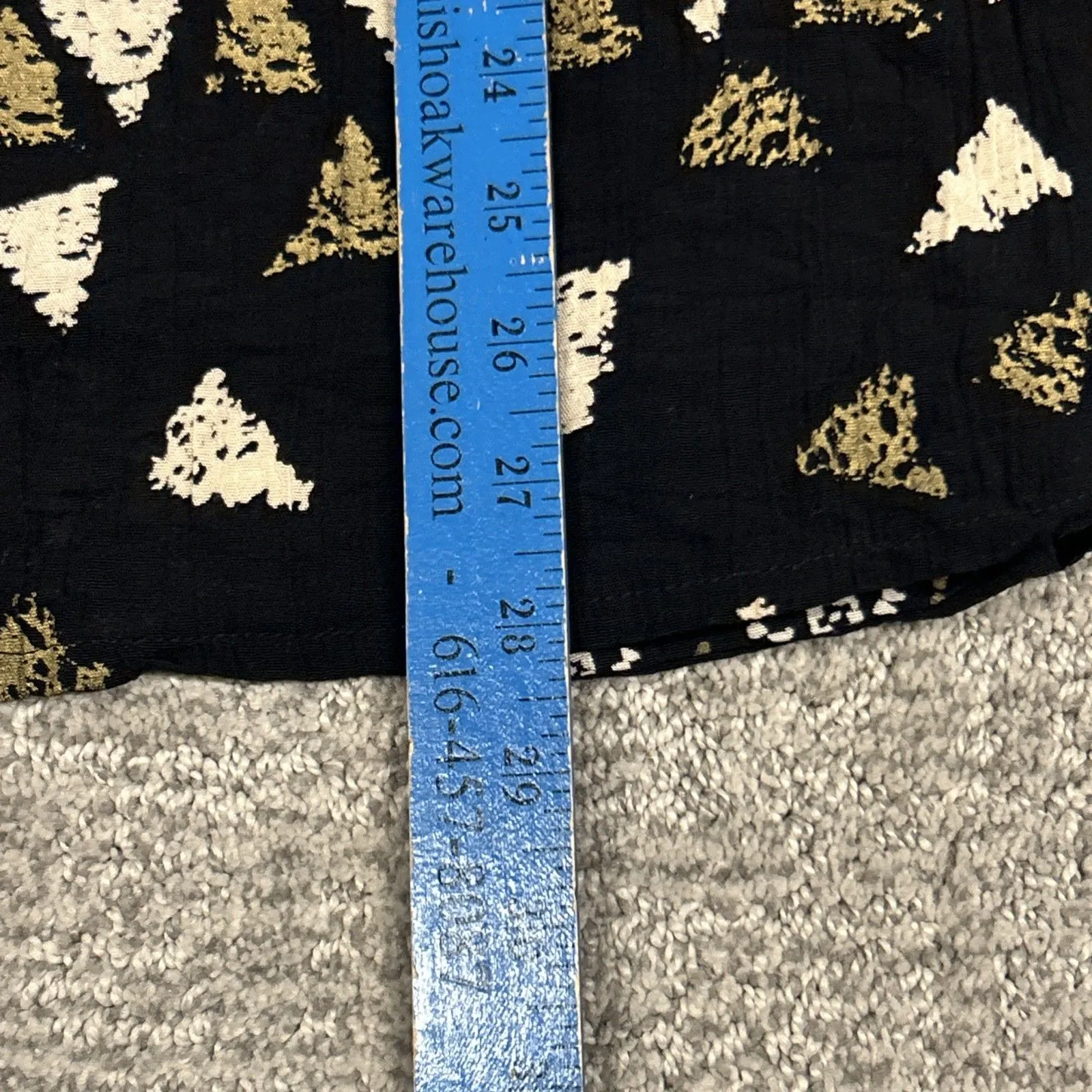 Vintage Platinum Dorothy Schoelen Cardigan Jacket Womens Small Brown Black USA - Image 7