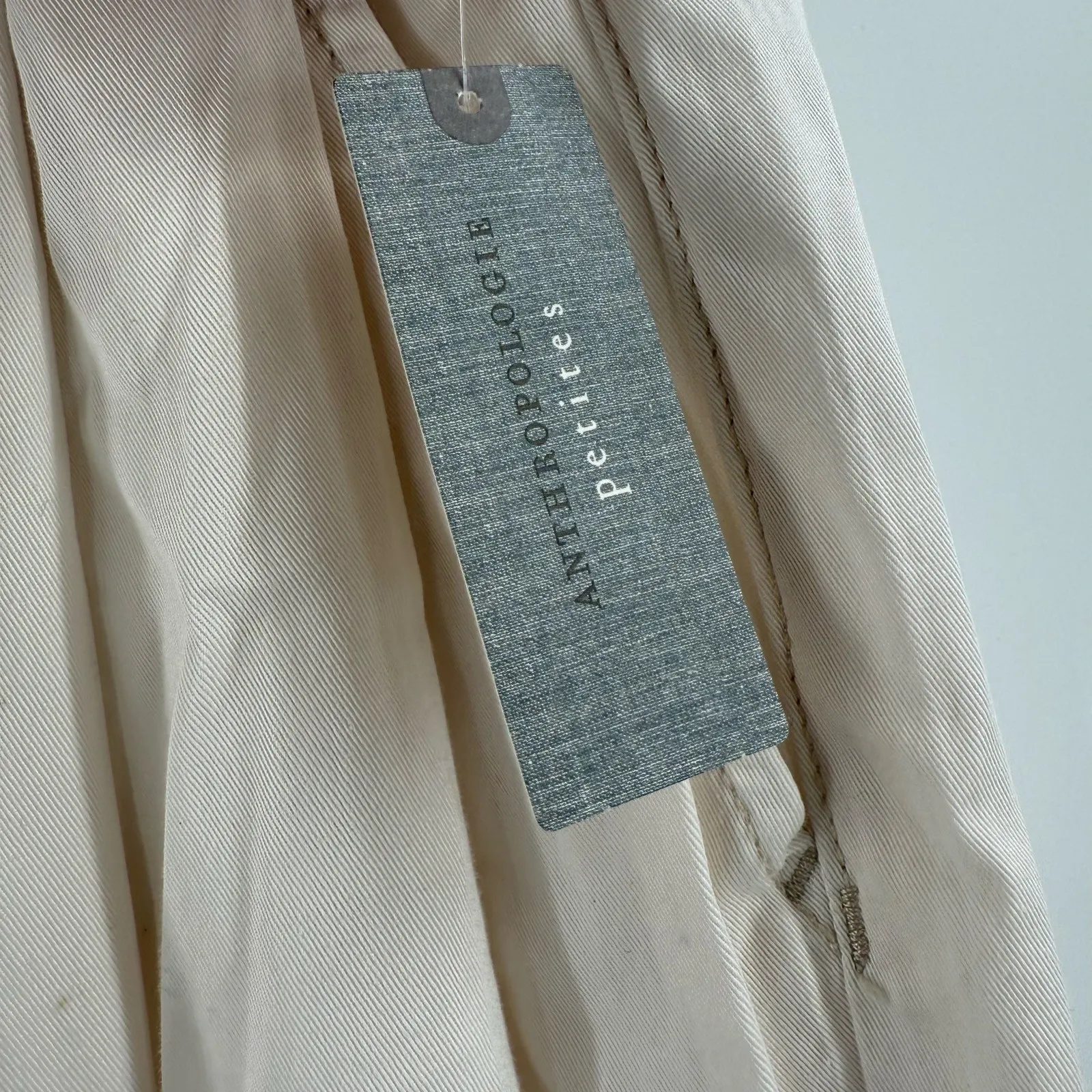 PILCRO x ANTHROPOLOGIE Pants SZ 29 Petite Rolled Hem Chino Patchwork Utility NWT - Image 7