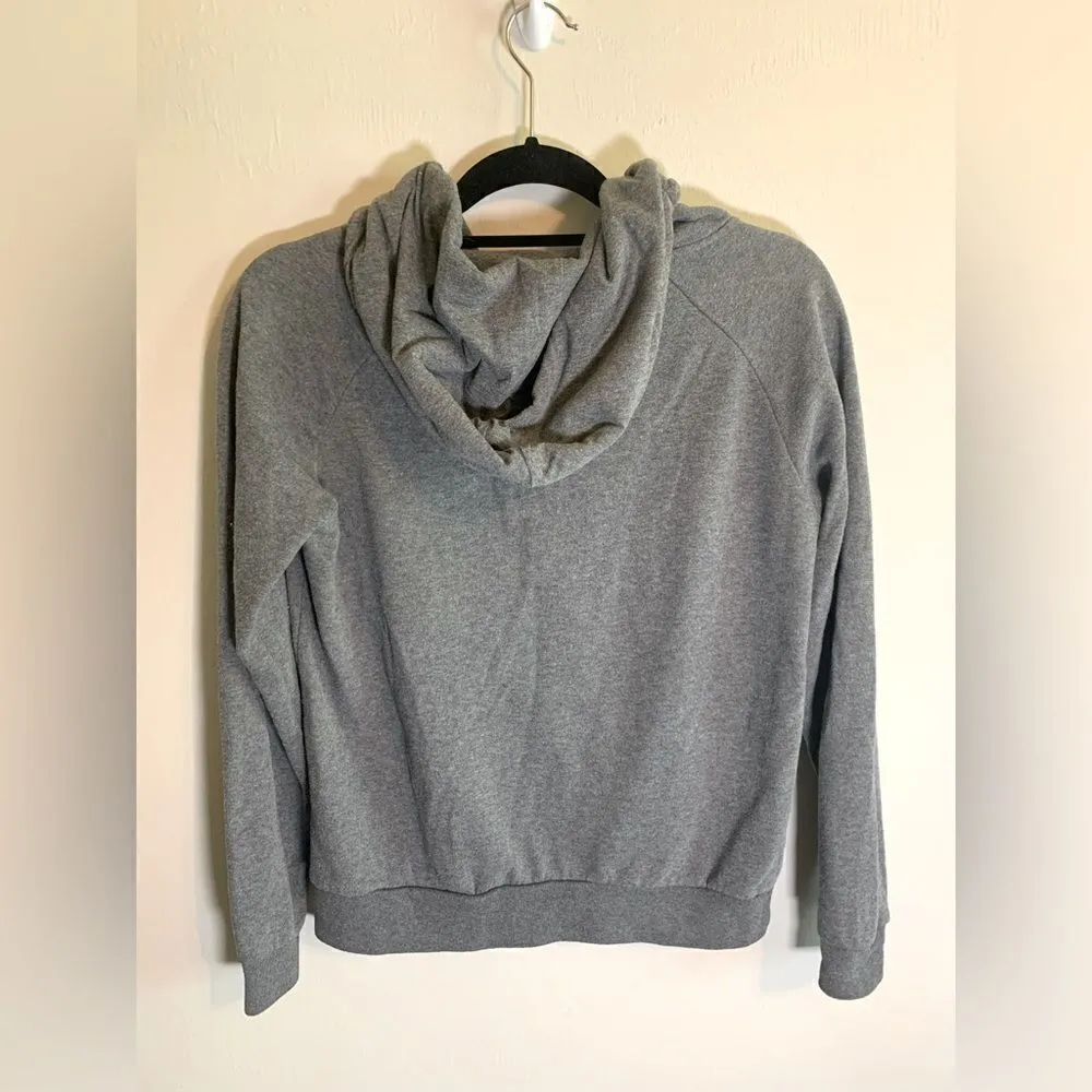 Kardashian Kollection‎ KDoll gray logo zip up jacket size S - Image 2