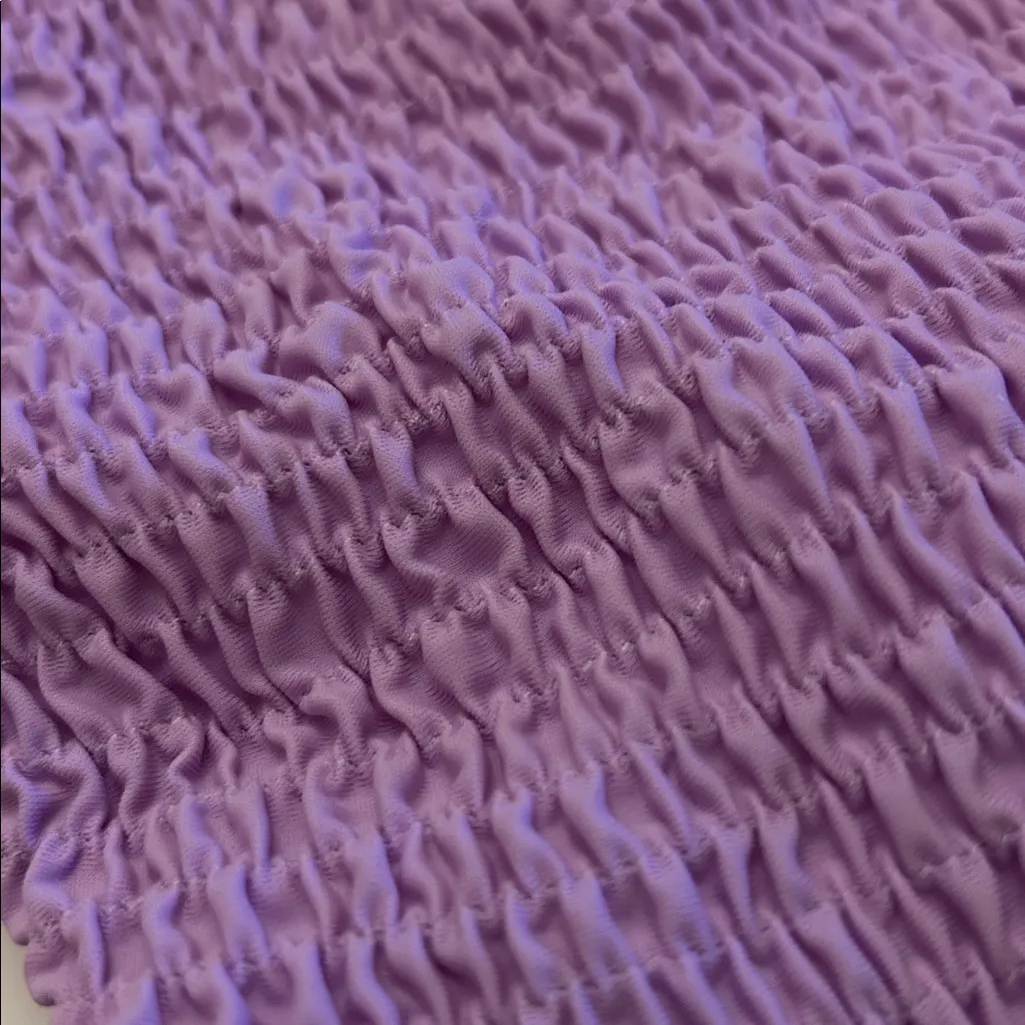 New Aila Blue Vica Bottom violet size large puckered style textured high cut - Image 8