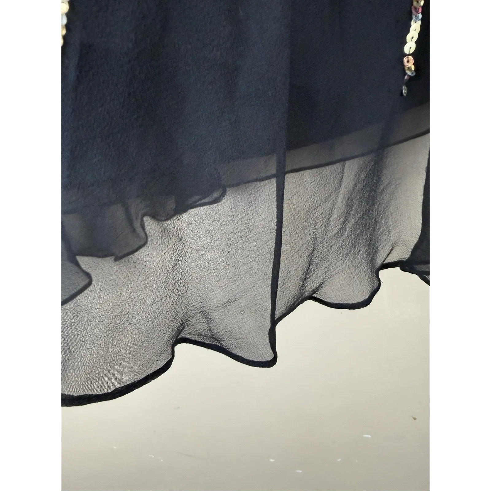 Sherri Hill Women’s Mini Dress Size 14 Strapless Sweetheart Tornasol Sequins - Image 11