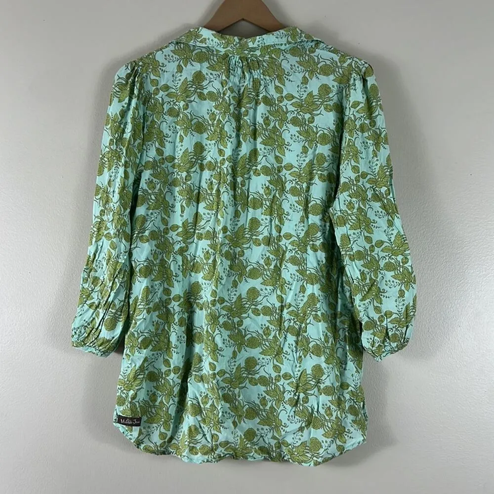 Matilda Jane Green Dappled Piper Secret Fields Cottagecore Top - Image 4