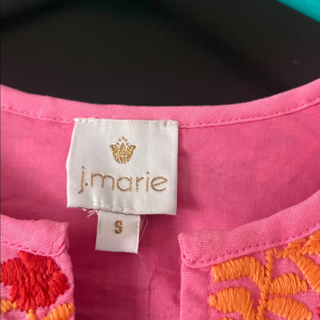 NEW NWT J.Marie Carlie MIDI Dress Pink Small - Image 5