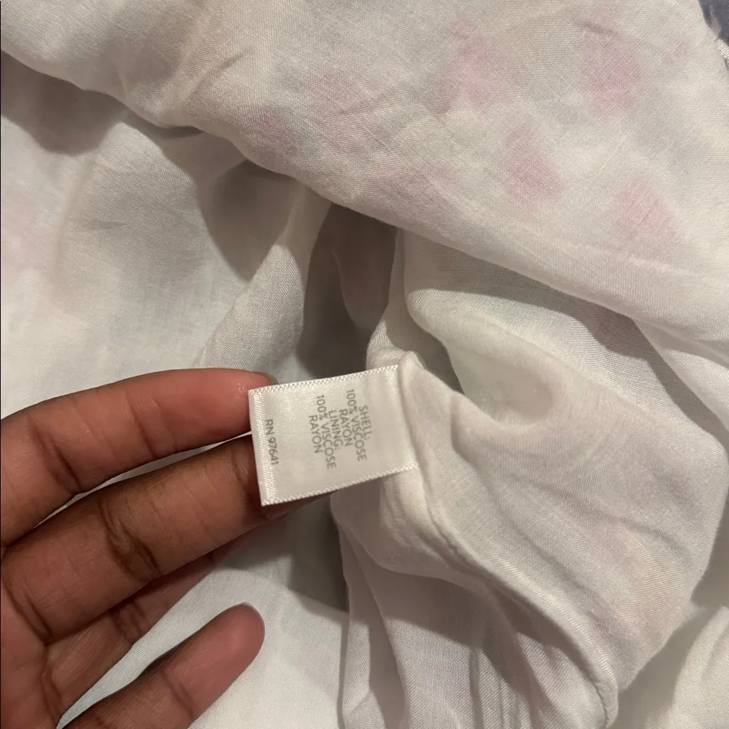 J. Jill Multicolor Floral Dress SIZE MP - Image 5