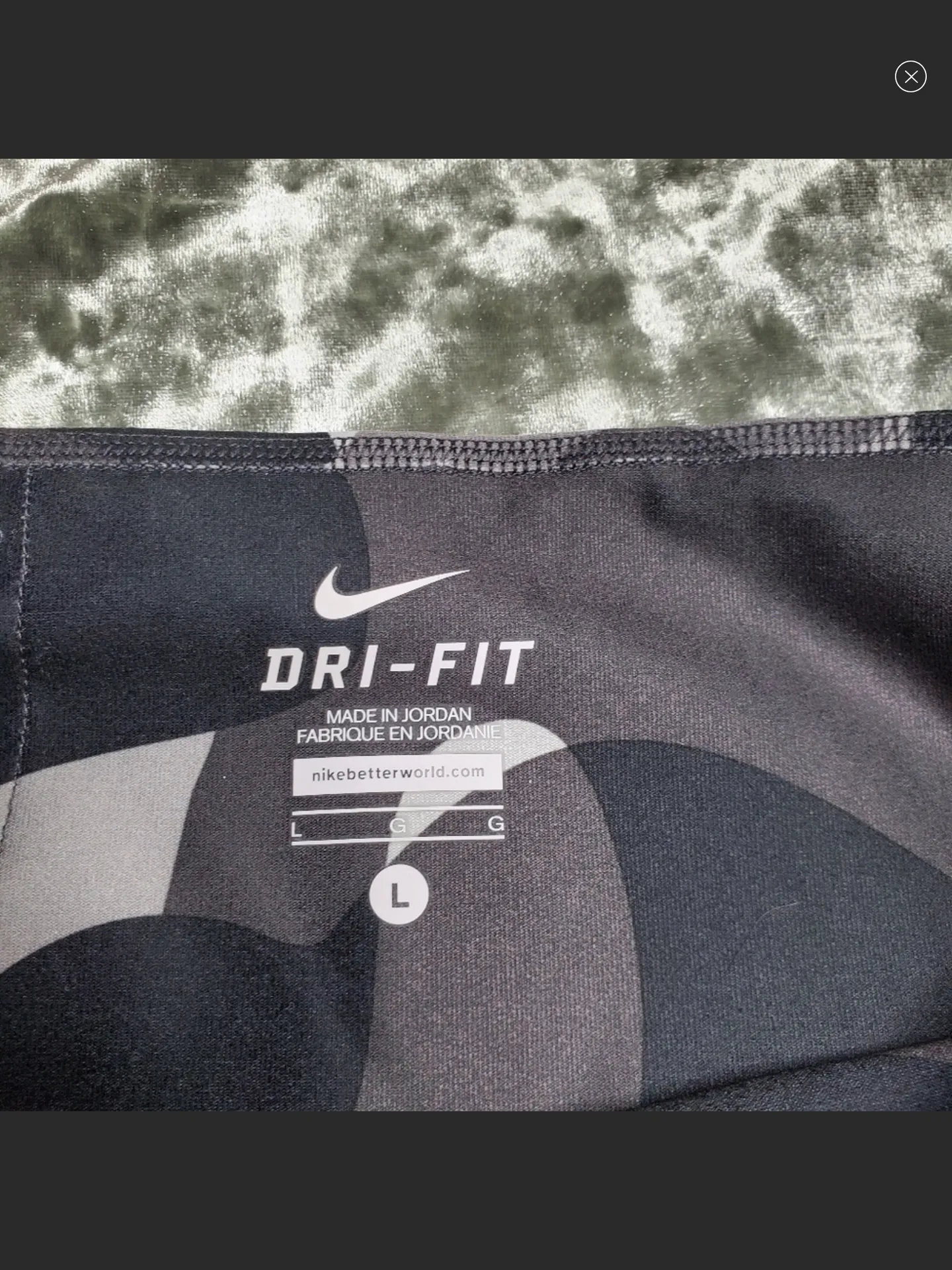 Camo Cropped Leggings - Image 4