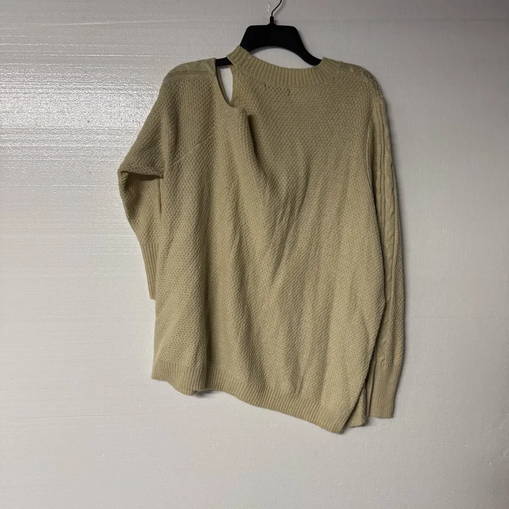 Lane Bryant Sweater Women Plus 22/24 Cable Knit Open Shoulder Long Sleeve Winter - Image 8