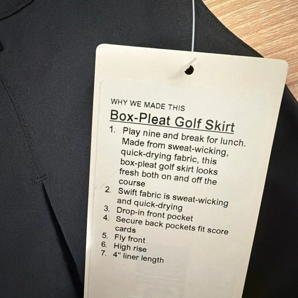NWT Lululemon Box-Pleat Golf Skirt - Image 2