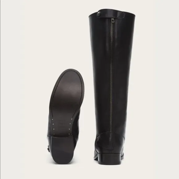 NEW Frye‎ Melissa Button Back Zip Leather Boots - Image 3