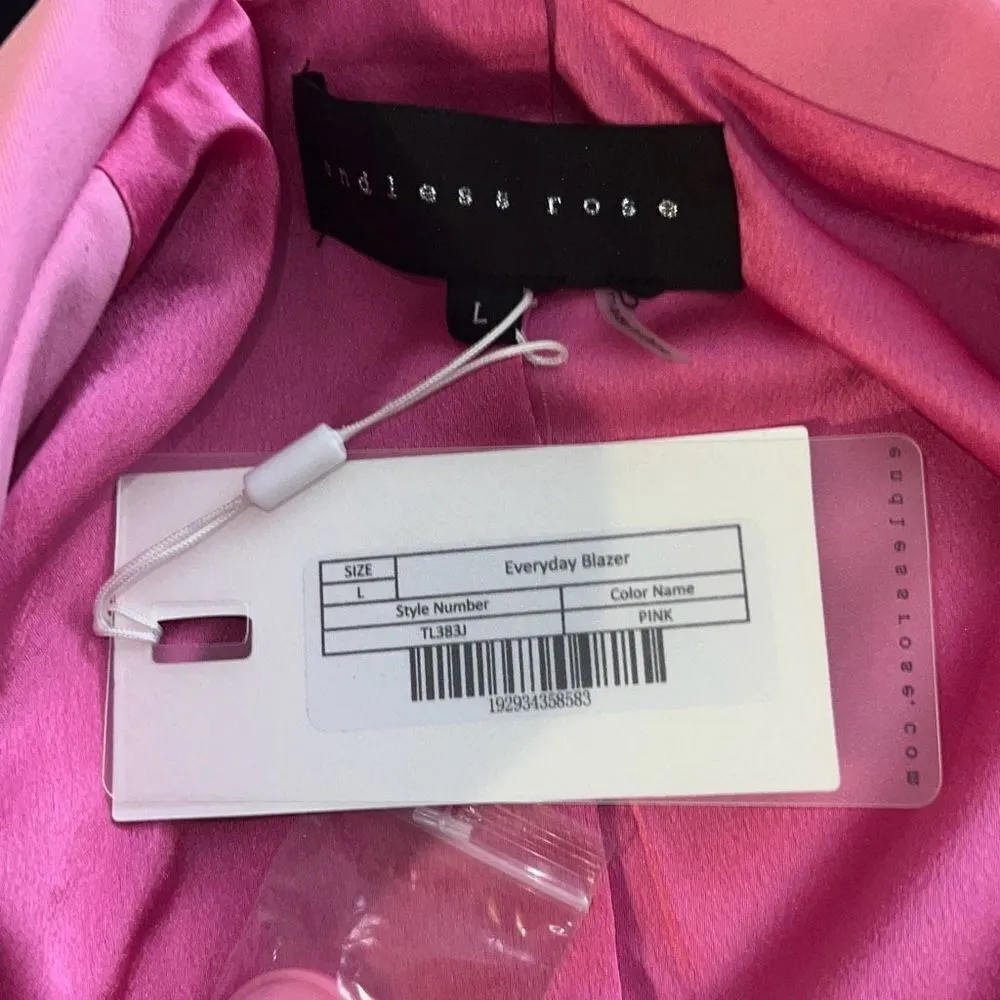 ✨aria pocketed blazer - pink vici✨ - Image 8