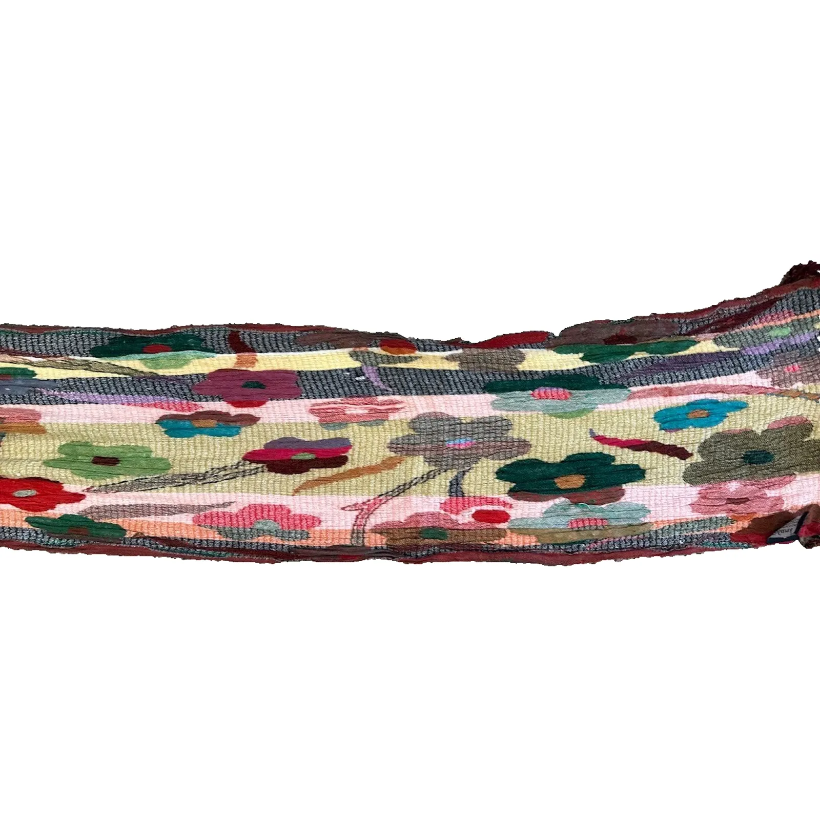 Tolani Viscose Multicolor Fringe Flower Floral 13"x77" Scarf Wrap Shaw Rectangle - Image 7
