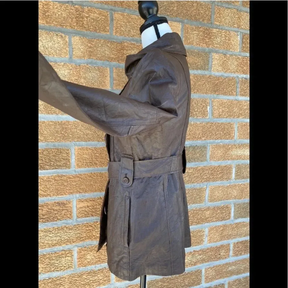 SOIA & KYO double breast leather jacket medium SOIA & KYO SOIA & KYO SOIA & KYO - Image 6