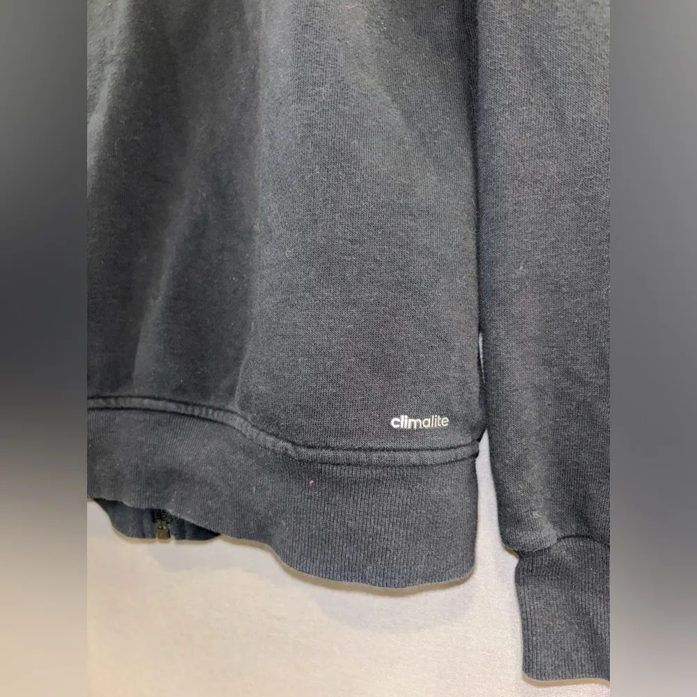 Adidas climalite Canada Olympics zip up hooded jacket size XS black - Image 5