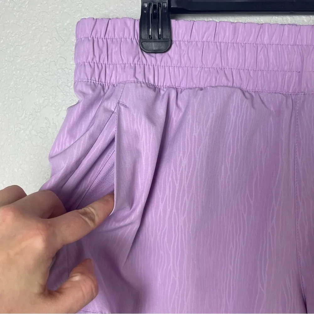 AVIA Lavender Purple Wind Shorts w/Elastic Waist Size XL - Image 3