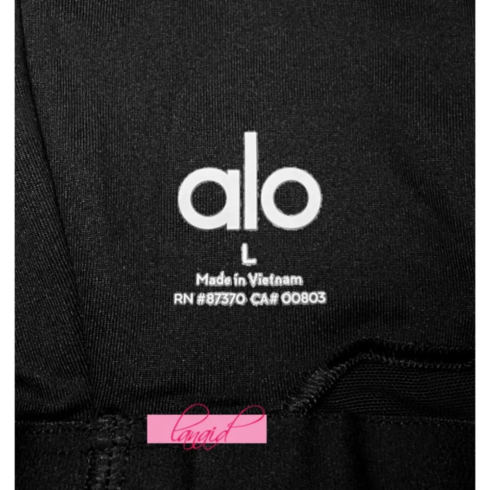 Alo Alosoft Courtside Tennis Dress Black Padded A-Line Fit And Flare Skater Mini - Image 15