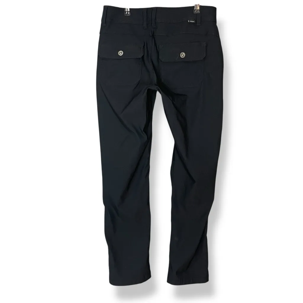 Prana Halle Straight Pants Black Straight Fit Nylon Elastane Women NO‎ SIZE TAG - Image 6