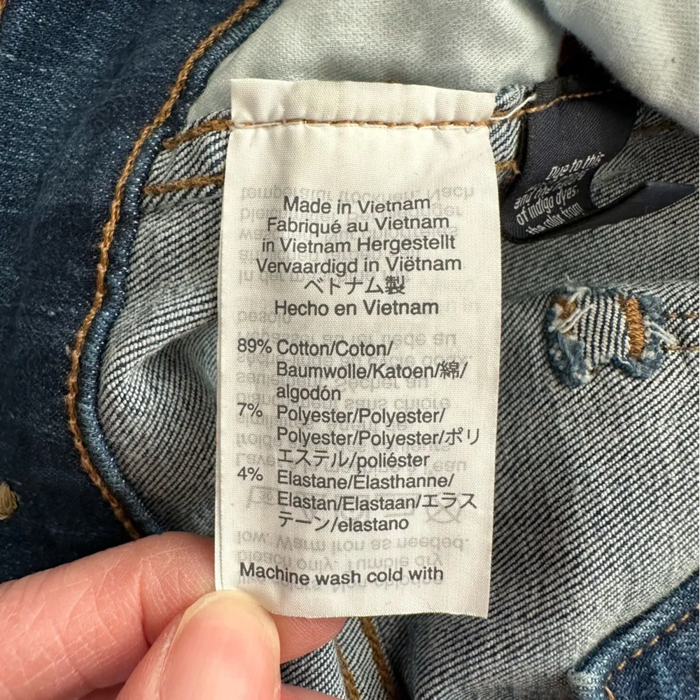 Madewell 10” High Rise Skinny Button Fly Jeans in Hanna Wash | 28 - Image 13