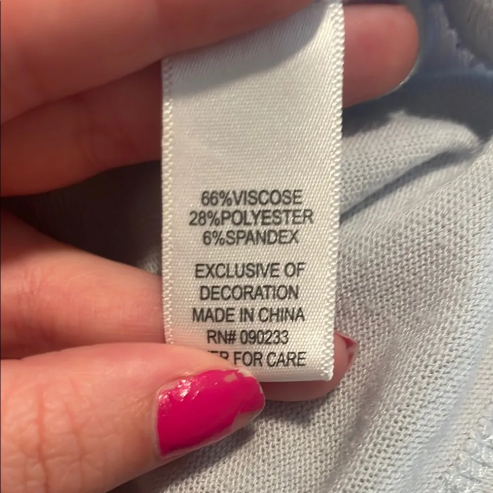 Brandy Melville Sky Blue Pullover - Image 4