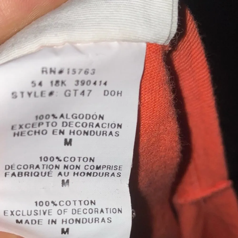 Champion collection Heritage Big C Groovy Papaya Long Sleeve T-Shirt medium - Image 4