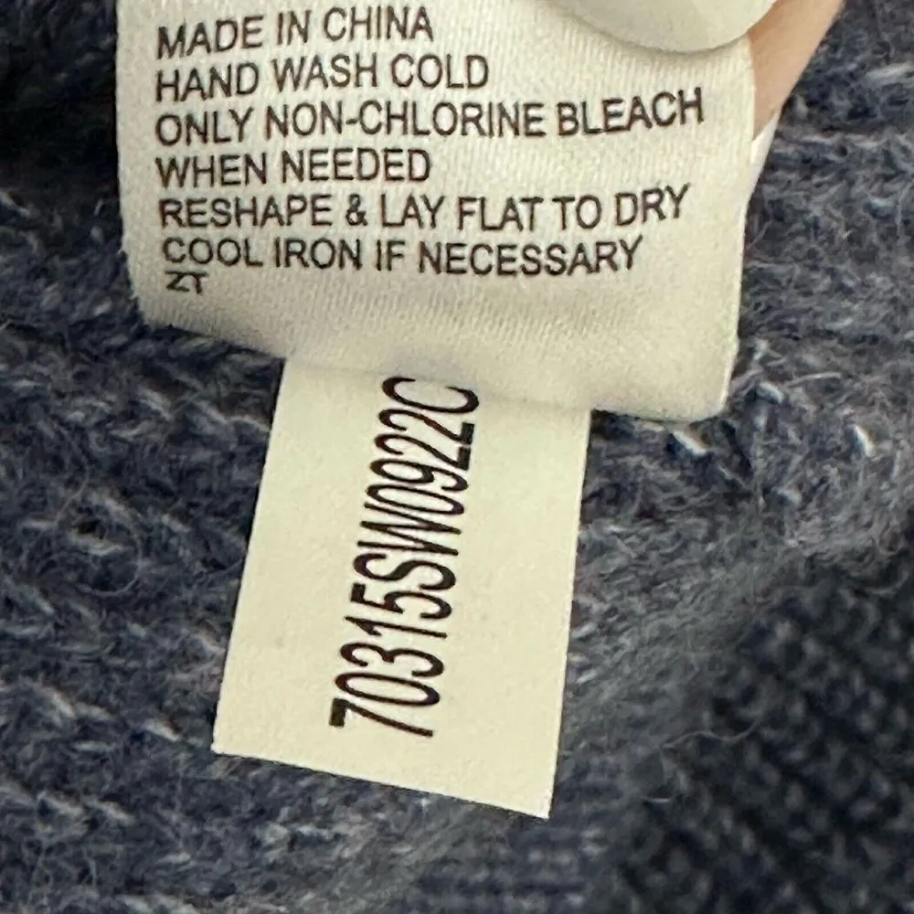 Gianni Bini Reversible JoJo Sweater Knit Size XL Wool Blend‎ - Image 5