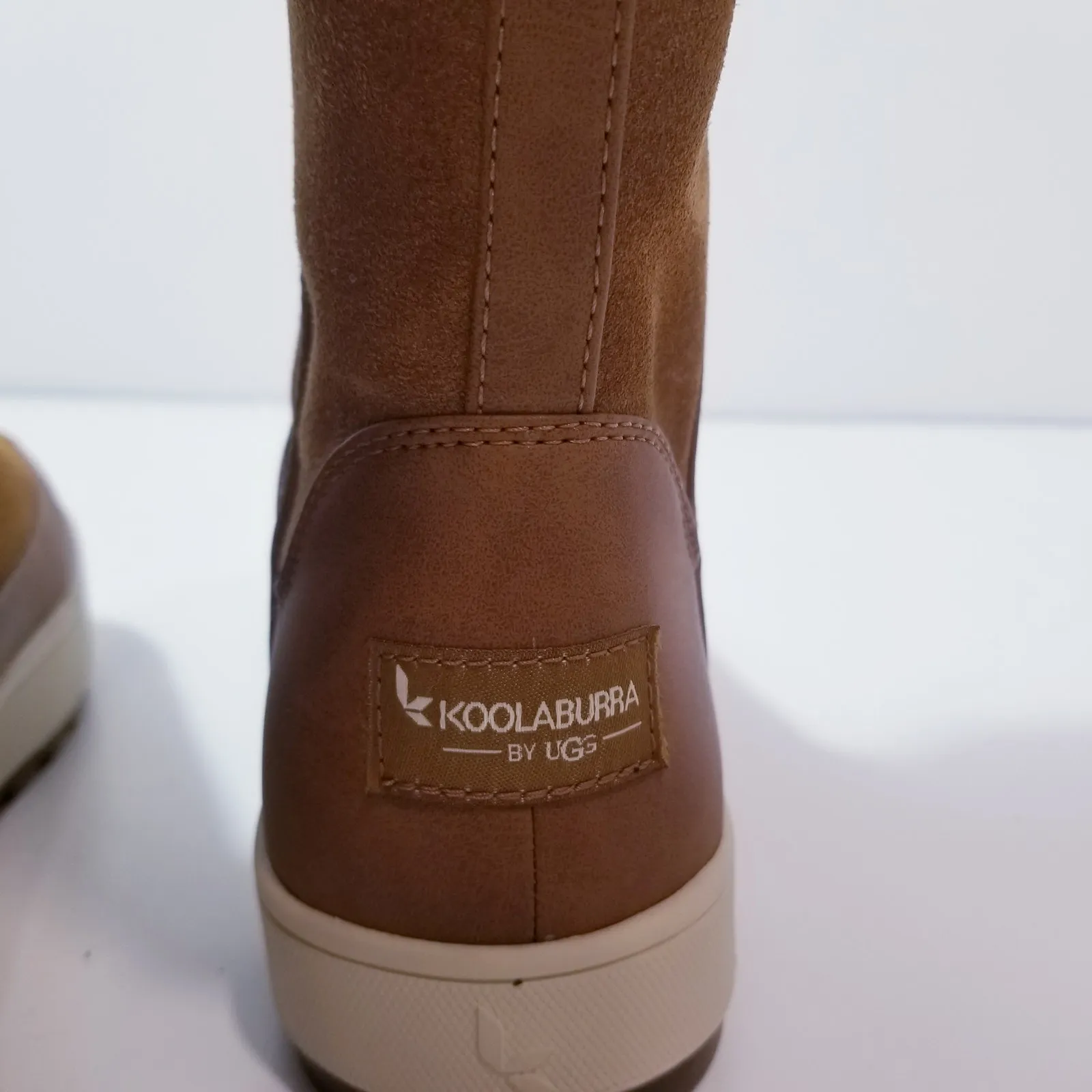 Koolaburra by UGG Women Suede Short Boots Faux Fur Lined - Image 6