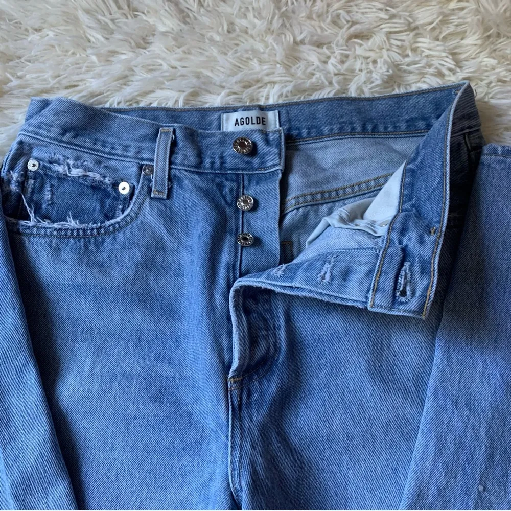 90’s Mid Rise Straight Denim Jeans - Image 3
