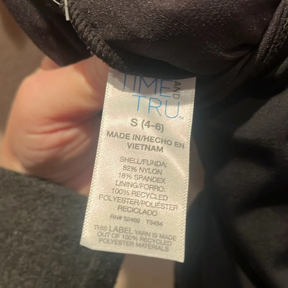 New Time and Tru Women's Plunge V Neck Black One Piece Swimsuit Size Small NWT - Image 11