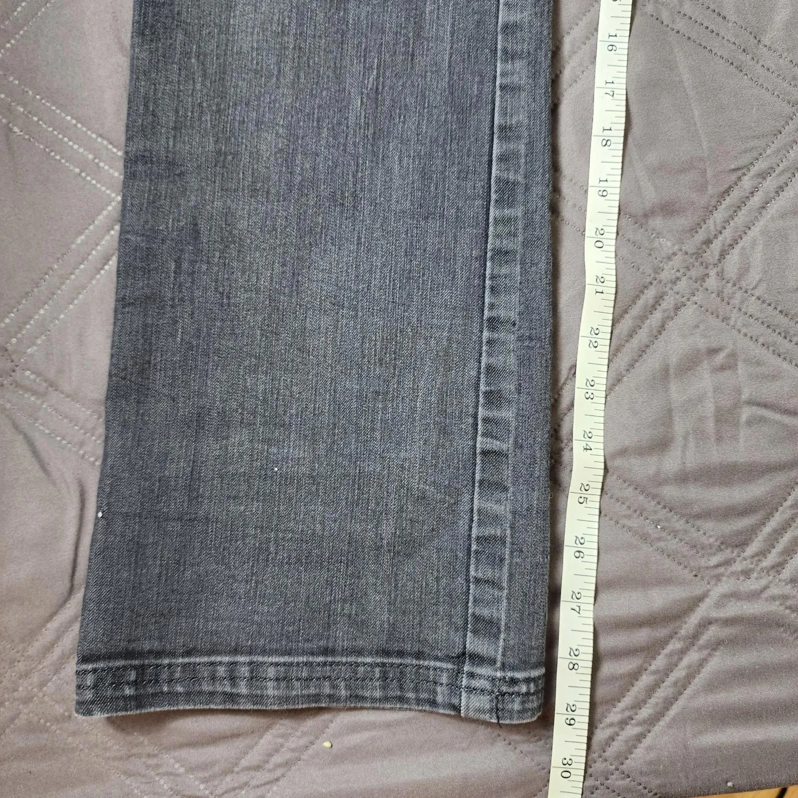 prAna Kara Brown Stretch Denim Jeans Womens 10/30 Slim Straight Leg - Image 7