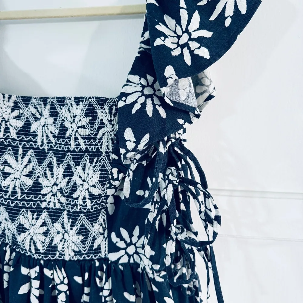 En Saison Catalina Floral Dress Blue Size L - Image 9