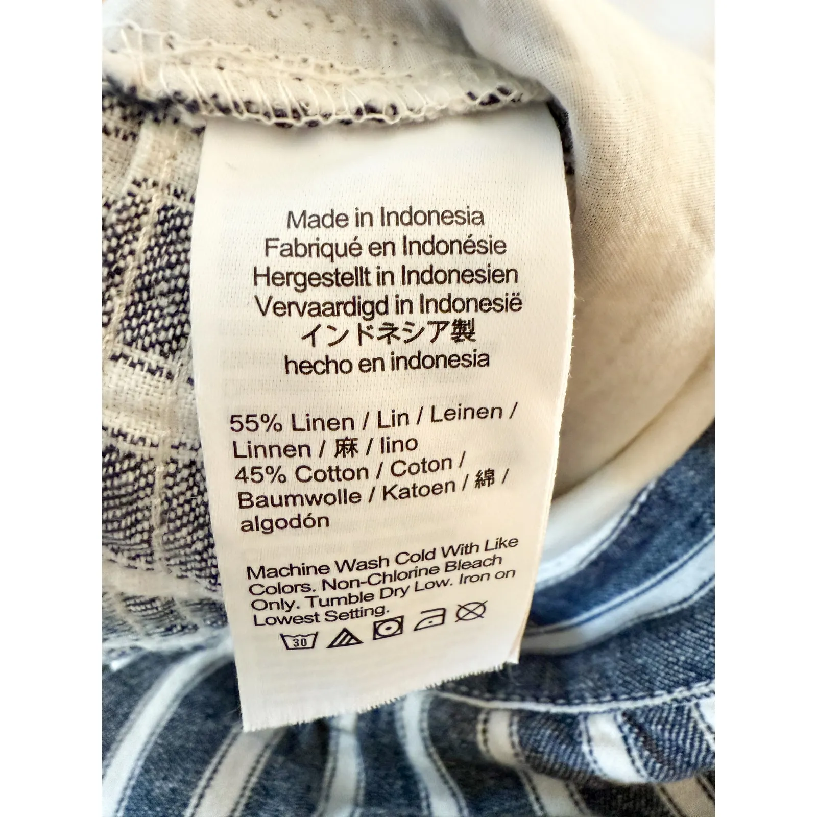 Madewell | NWT | The Tall Zoe Relaxed Wide Pant in Linen-Cotton Blend | Sz T4 - Image 11