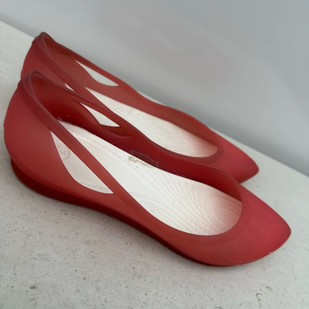 Crocs Women’s Rio Pointed Toe Ballet Flats Size Size 7 - Image 2