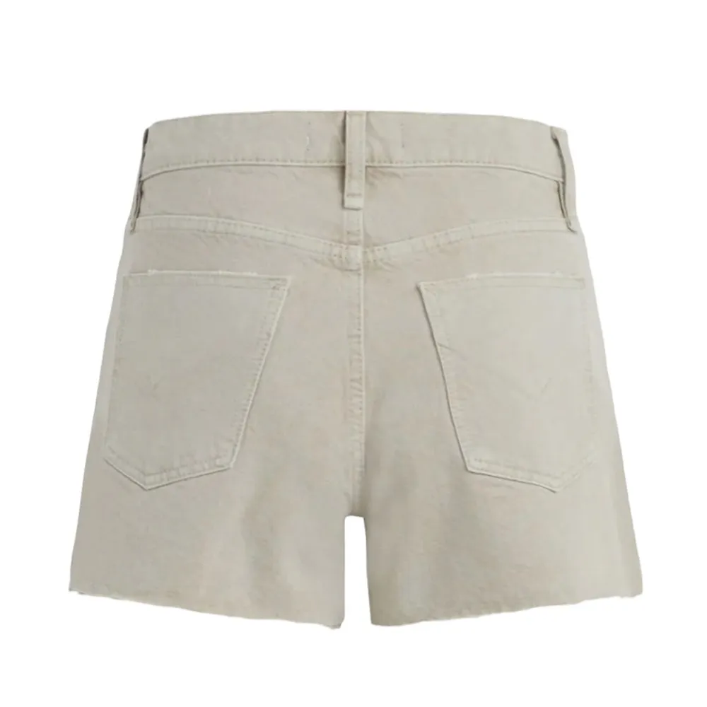 HUDSON Jean Shorts Lori High Rise Short In Distressed Peyote Beige Size 32 NWT - Image 5