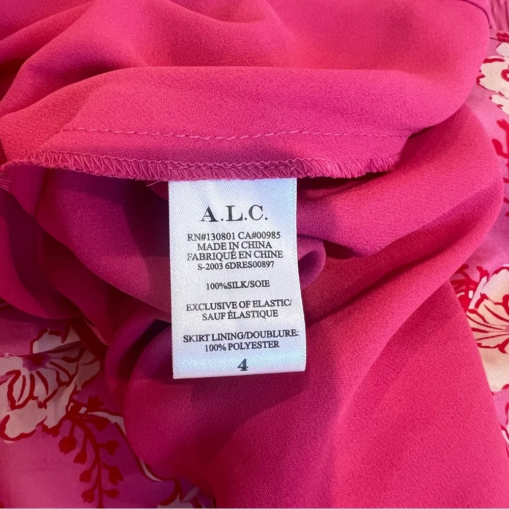 A.L.C. Cody Floral-Print Asymmetrical Halter Dress - Image 13