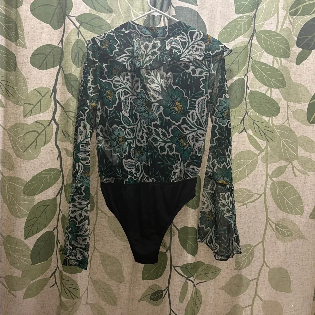 Floral Patterned Bodysuit - Image 3