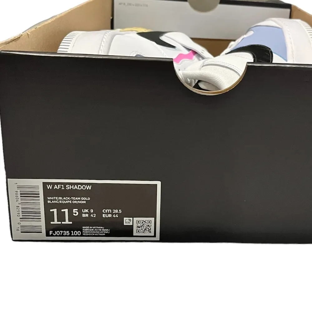 NEW Nike Women’s Air Force 1 Shadow size 11.5 White - Image 12