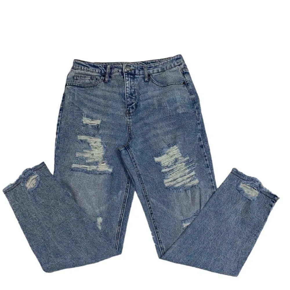 Wild Fable Blue Denim Jeans (Size 8) - Image 4