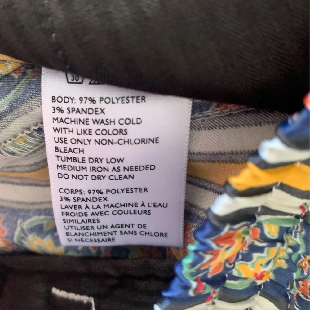 Urban Outfitters two pieces satin floral pajamas‎ loungewear set size medium - Image 6