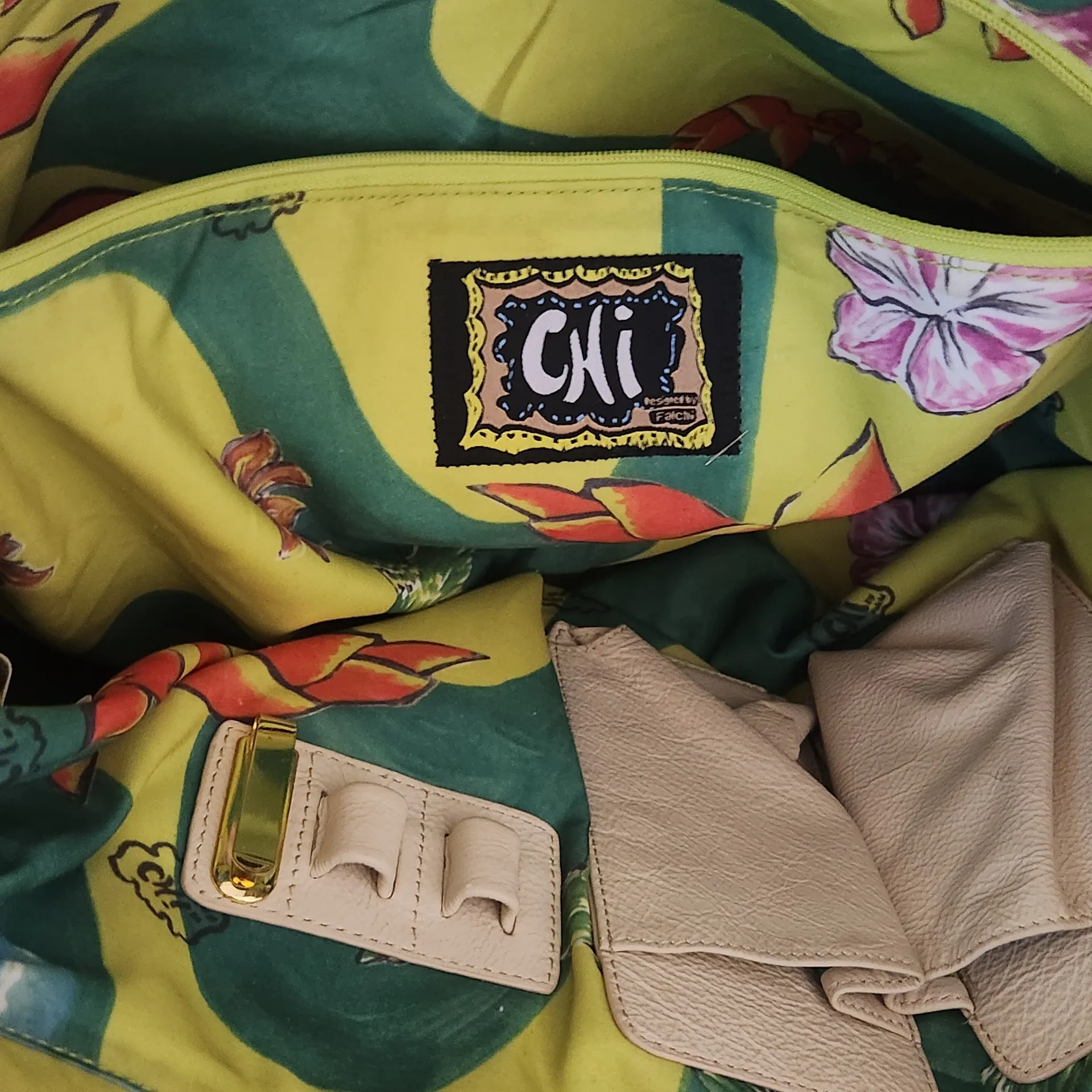 Chi Falchi Snakeskin Leather Purse Limited Edition 363/700 Cream Snakeskin Bag - Image 9