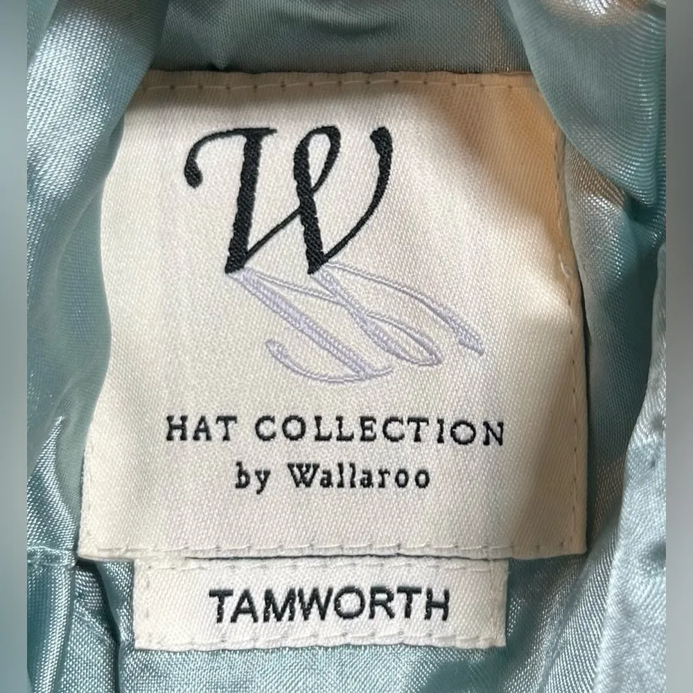 Wallaroo Tamworth Wool Tweed Bucket Gray Wool UPF 50 Silk Inside Adjustable Hat - Image 3