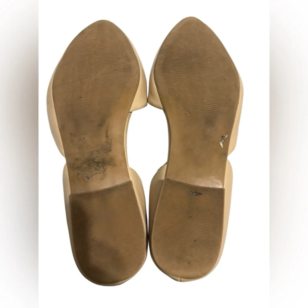 Dream pairs nude Pointed-Toe Slip on Flats size 10 - Image 8