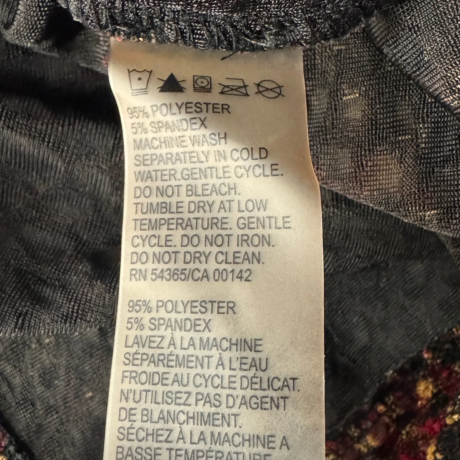 Allison Daley 2X-Large Top Stretch 3/4 Sleeve Abstract Textured Pullover Slits - Image 7