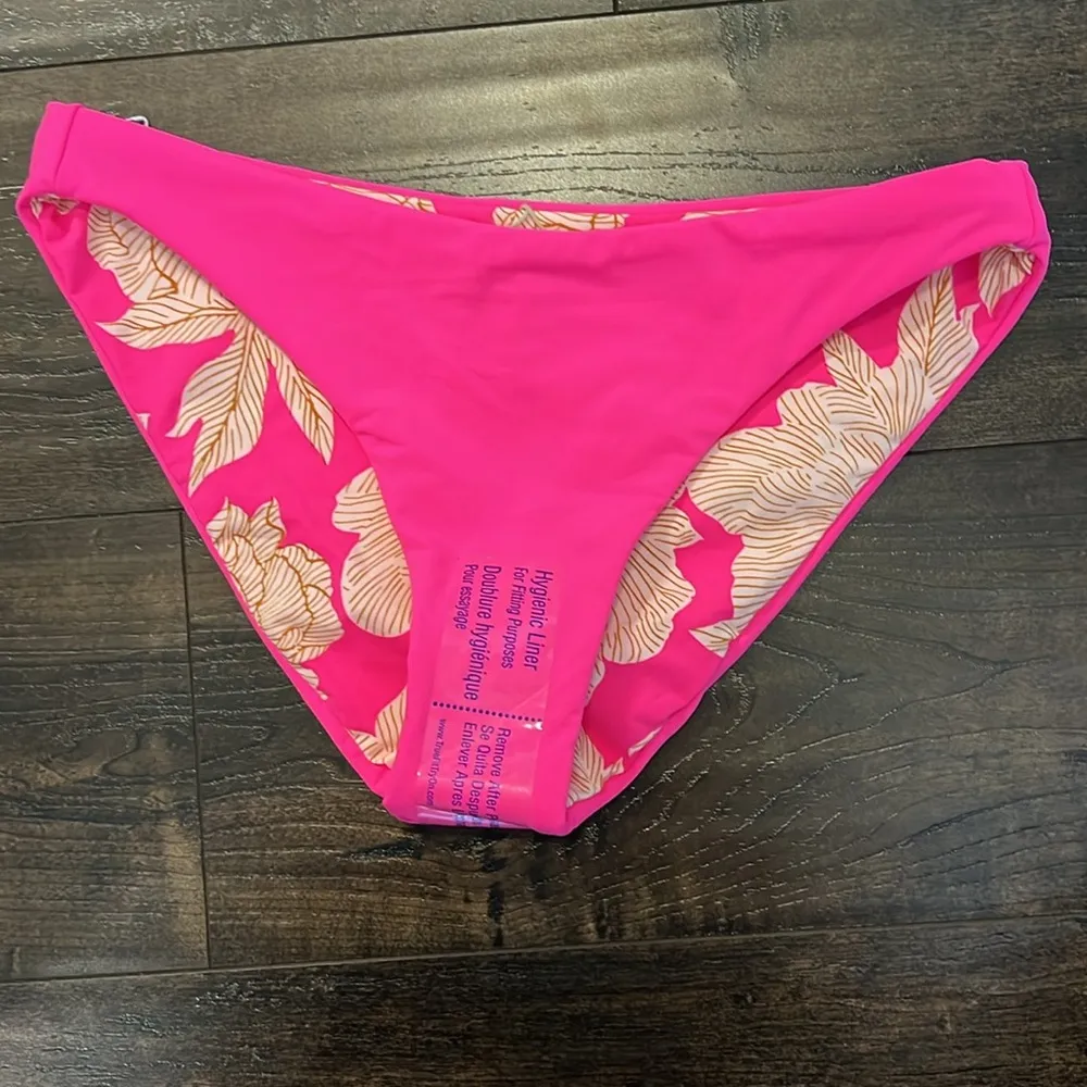 NWOT  Floral Duo Splendour High Leg Bikini Bottom - Image 4
