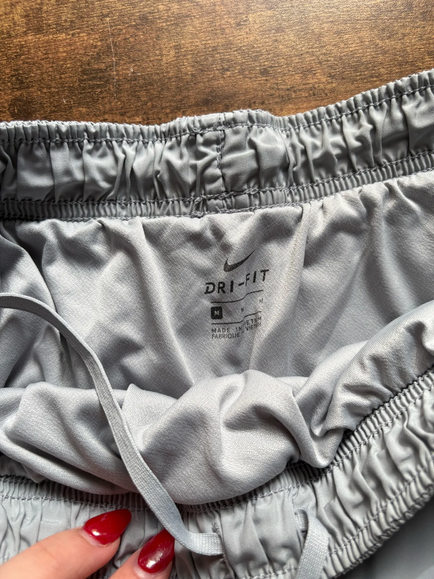 Nike Grey  Shorts - Image 2