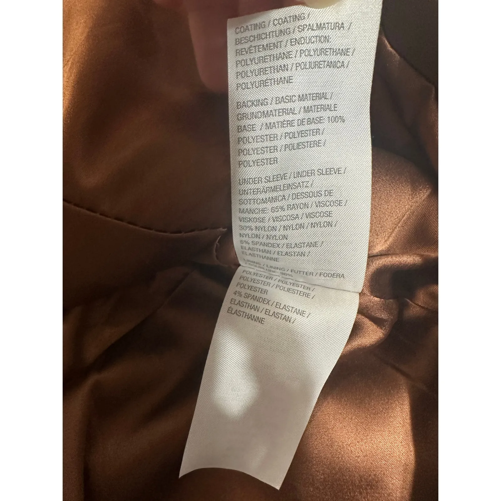 Gili Vegan Faux Leather Jacket Women 4 Brown Feminine Moto Biker Tired Cowgirl - Image 9